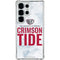 University of Alabama Crimson Tide Net Galaxy S25 Ultra Clear Case