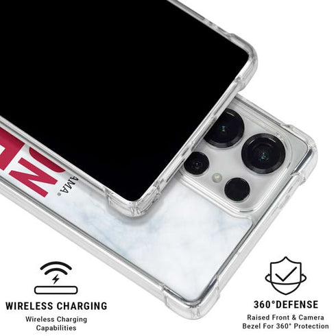 University of Alabama Crimson Tide Net Galaxy S25 Ultra Clear Case