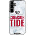 University of Alabama Crimson Tide Net Galaxy S26 Plus Clear Case