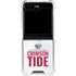 University of Alabama Crimson Tide Net Galaxy Z Flip6 Clear Case