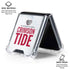 University of Alabama Crimson Tide Net Galaxy Z Flip6 Clear Case