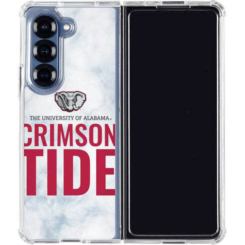 University of Alabama Crimson Tide Net Galaxy Z Fold6 Clear Case