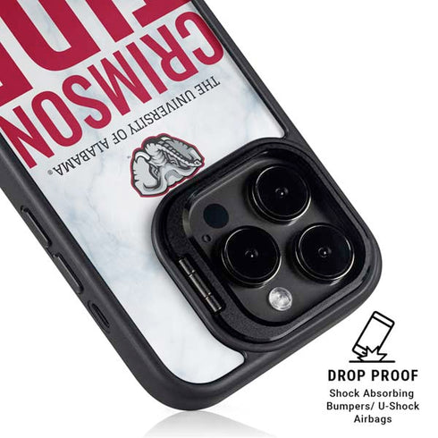 University of Alabama Crimson Tide Net iPhone 15 Pro Kickstand Case