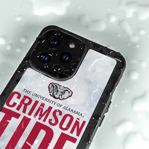 University of Alabama Crimson Tide Net iPhone 15 Pro Waterproof Case