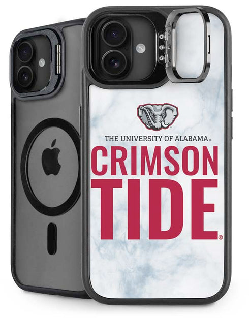 University of Alabama Crimson Tide Net iPhone 16 Plus Kickstand Case