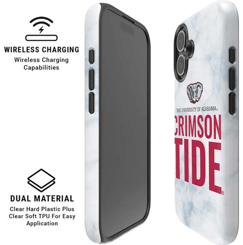 University of Alabama Crimson Tide Net iPhone 16 Plus Magsafe Impact Case