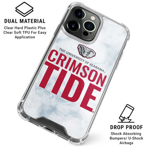 University of Alabama Crimson Tide Net iPhone 16 Pro Max Clear Case