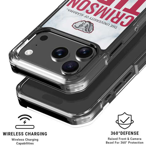 University of Alabama Crimson Tide Net iPhone 18 Pro Clear Case