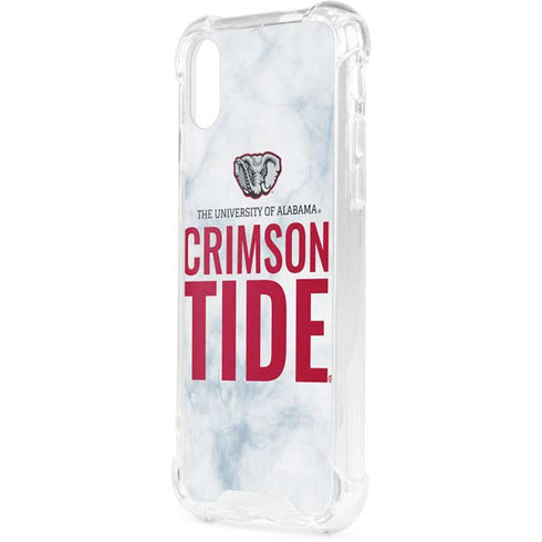 University of Alabama Crimson Tide Net iPhone XS Clear Case