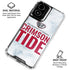 University of Alabama Crimson Tide Net Moto G Power 5G (2024) Clear Case
