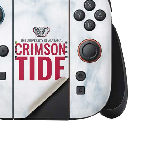 University of Alabama Crimson Tide Net Nintendo Switch 2 (2025) Joy-Con Controller Skin