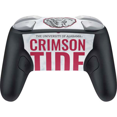 University of Alabama Crimson Tide Net Nintendo Switch 2 (2025) Pro Controller Skin