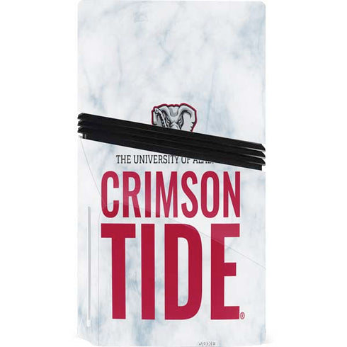 University of Alabama Crimson Tide Net PS5 Pro Disk Console Skin