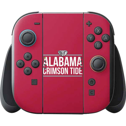 University of Alabama Crimson Tide Nintendo Switch 2 (2025) with Joy-Con Skin