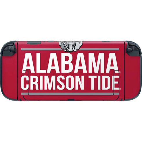 University of Alabama Crimson Tide Nintendo Switch 2 (2025) with Joy-Con Skin