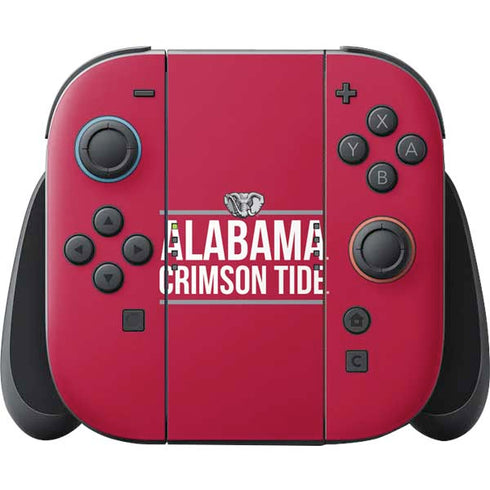 University of Alabama Crimson Tide Nintendo Switch 2 (2025) Joy-Con Controller Skin
