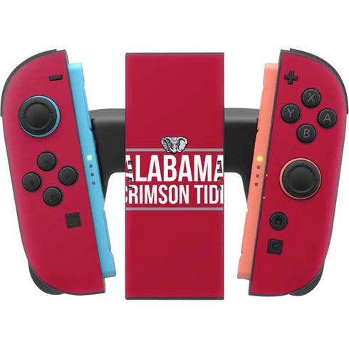 University of Alabama Crimson Tide Nintendo Switch 2 (2025) Joy-Con Controller Skin