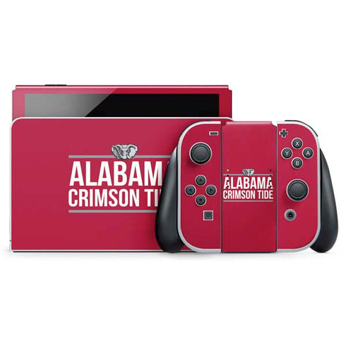 University of Alabama Crimson Tide Nintendo Skins