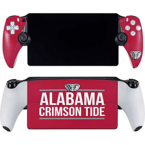 University of Alabama Crimson Tide PlayStation Portal Remote Player Skin