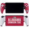 University of Alabama Crimson Tide PlayStation Portal Remote Player Skin