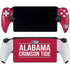 University of Alabama Crimson Tide PlayStation Portal Remote Player Skin