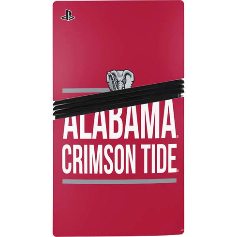 University of Alabama Crimson Tide PS5 Pro Console Skin