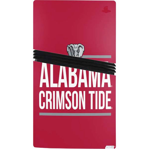 University of Alabama Crimson Tide PS5 Pro Console Skin