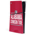 University of Alabama Crimson Tide PS5 Slim Digital Edition Console Skin