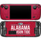 University of Alabama Crimson Tide Steam Deck Handheld Gaming Computer OLED Skin