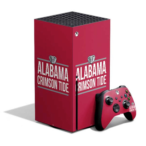 University of Alabama Crimson Tide Xbox Series X Bundle Skin