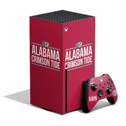 University of Alabama Crimson Tide Xbox Series X Skins