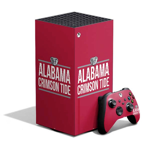 University of Alabama Crimson Tide XBox Series X Digital Edition Bundle Skin