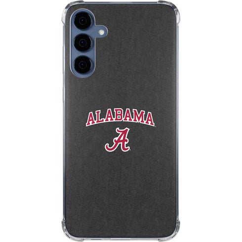 University of Alabama Logo Galaxy A55 5G Clear Case