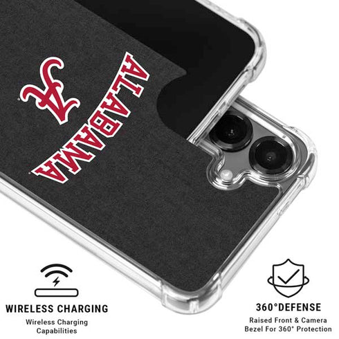 University of Alabama Logo Galaxy S26 Clear Case