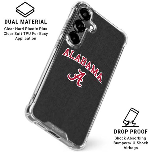 University of Alabama Logo Galaxy S26 Plus Clear Case