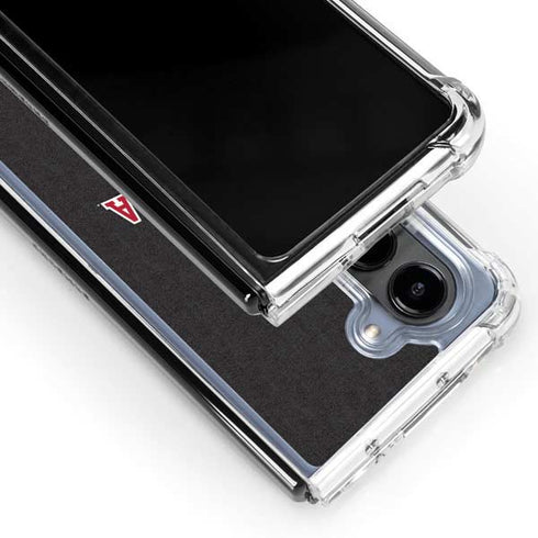 University of Alabama Logo Galaxy Z Fold5 5G Clear Case
