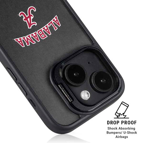University of Alabama Logo iPhone 15 Plus Kickstand Case