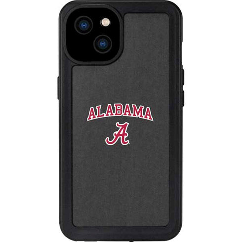 University of Alabama Logo iPhone 15 Plus Waterproof Case
