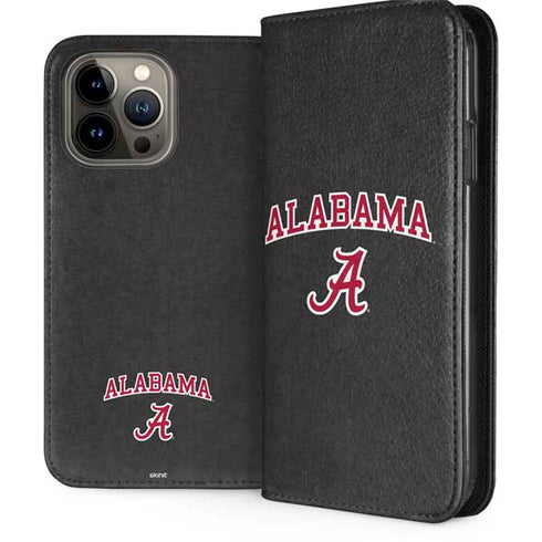 University of Alabama Logo iPhone 15 Pro Max Folio Case