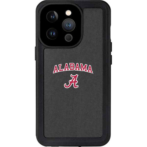 University of Alabama Logo iPhone 15 Pro Waterproof Case