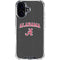 University of Alabama Logo iPhone 16 Plus Clear Case
