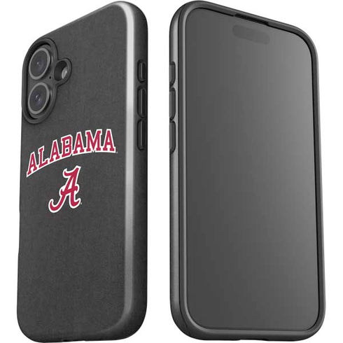 University of Alabama Logo iPhone 16 Plus Impact Case