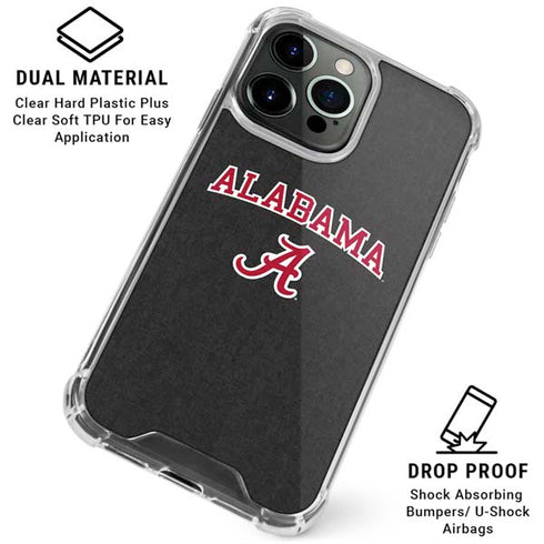 University of Alabama Logo iPhone 16 Pro Clear Case