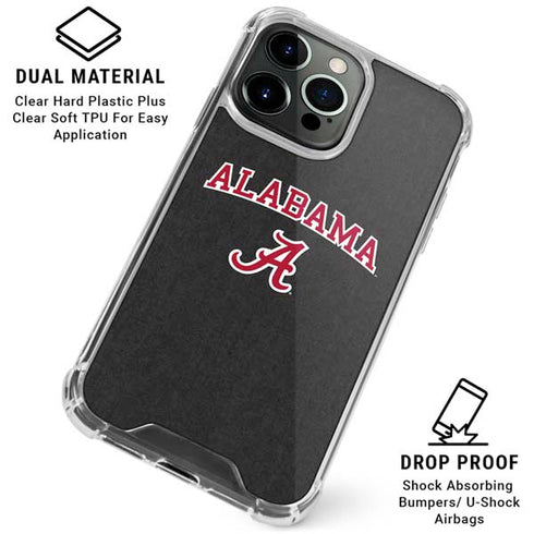 University of Alabama Logo iPhone 16 Pro Max Clear Case