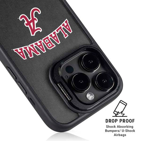 University of Alabama Logo iPhone 16 Pro Max Kickstand Case