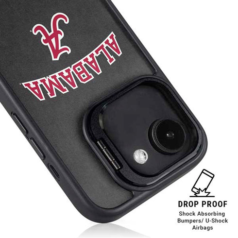 University of Alabama Logo iPhone 16e Kickstand Case