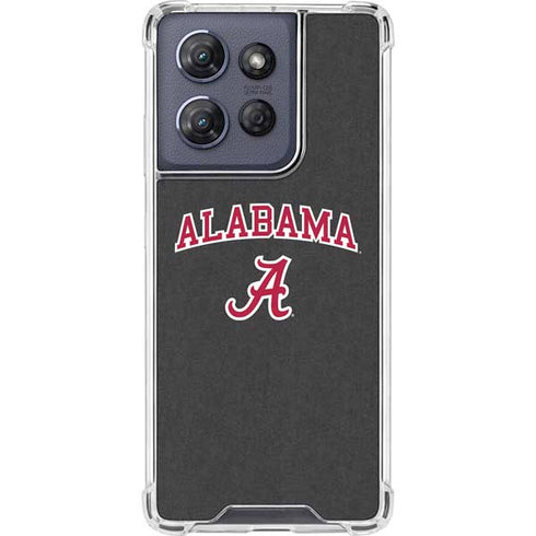 University of Alabama Logo Moto G 5G (2025) Clear Case