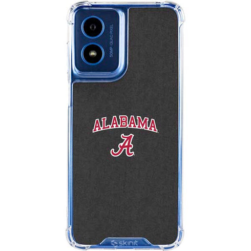 University of Alabama Logo Moto G 5G (2024) Clear Case