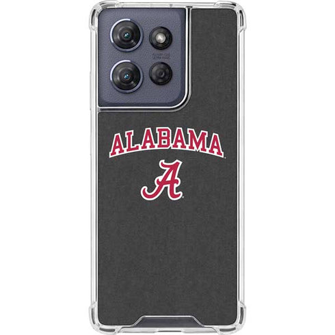 University of Alabama Logo Moto G Play 5G (2025) Clear Case