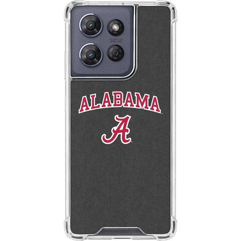 University of Alabama Logo Moto G Power 5G (2025) Clear Case